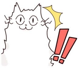 Limp cat sticker sticker #10437229