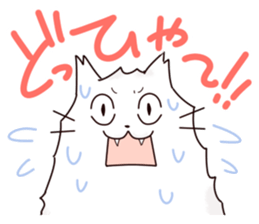 Limp cat sticker sticker #10437230