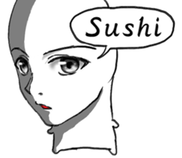 sushi hanashi sticker #10437276