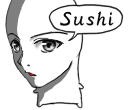 sushi hanashi sticker #10437276