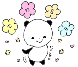 faintly panda 2 sticker #10438007