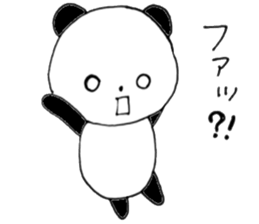 faintly panda 2 sticker #10438012