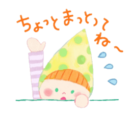 From Mr. cone-shaped hat, ask. sticker #10438109