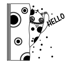 little little monster   (En) sticker #10438605