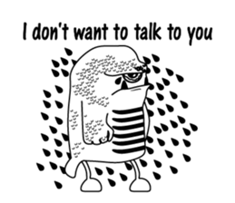 little little monster   (En) sticker #10438607