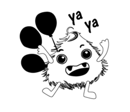 little little monster   (En) sticker #10438630