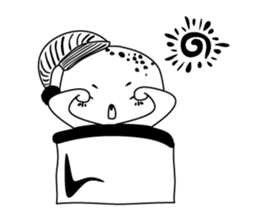 little little monster   (En) sticker #10438638