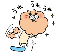 The hairy dog sticker #10438688