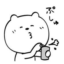 talk with polar bears sticker #10438953