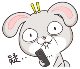 very miss rabbit sticker #10439019