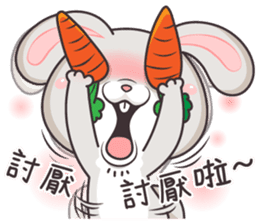 very miss rabbit sticker #10439026