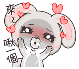 very miss rabbit sticker #10439032