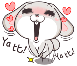 very miss rabbit sticker #10439033