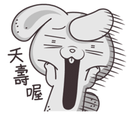 very miss rabbit sticker #10439036