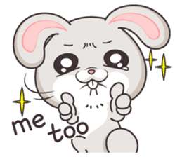 very miss rabbit sticker #10439037