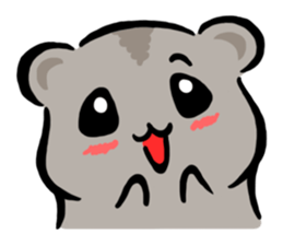 Hamsters_small sticker #10439135