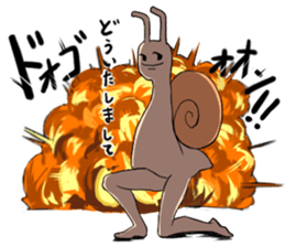 Legs snail sticker #10439186