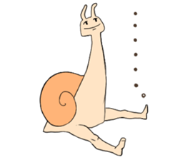 Legs snail sticker #10439187