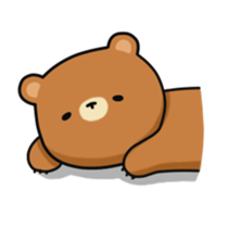 ooh aah bear sticker #10439442
