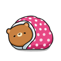 ooh aah bear sticker #10439450