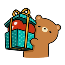 ooh aah bear sticker #10439456