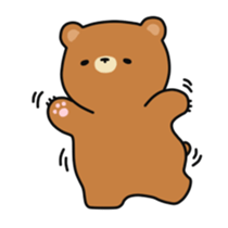 ooh aah bear sticker #10439457