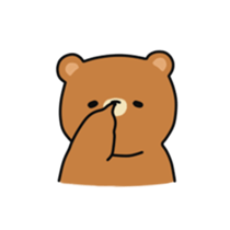 ooh aah bear sticker #10439478