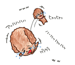 So happy toy poodle!! sticker #10439807