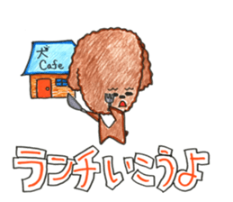 So happy toy poodle!! sticker #10439834