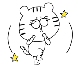 White Tiger.. sticker #10439866