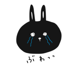 WhiteRabbit & BlackRabbit sticker #10440441