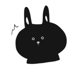 WhiteRabbit & BlackRabbit sticker #10440443