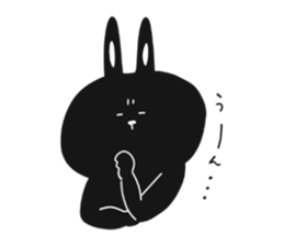 WhiteRabbit & BlackRabbit sticker #10440445