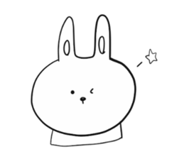 WhiteRabbit & BlackRabbit sticker #10440446