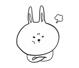 WhiteRabbit & BlackRabbit sticker #10440448