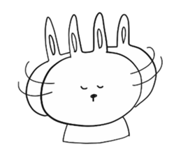 WhiteRabbit & BlackRabbit sticker #10440452