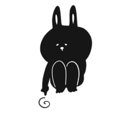 WhiteRabbit & BlackRabbit sticker #10440453