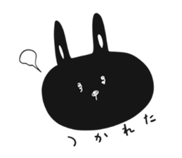 WhiteRabbit & BlackRabbit sticker #10440455