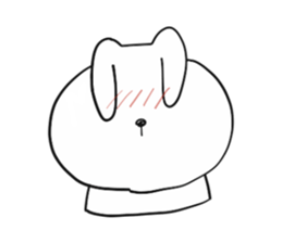 WhiteRabbit & BlackRabbit sticker #10440456