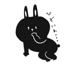 WhiteRabbit & BlackRabbit sticker #10440457