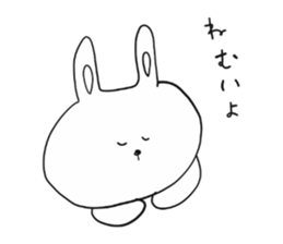 WhiteRabbit & BlackRabbit sticker #10440458