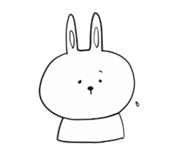 WhiteRabbit & BlackRabbit sticker #10440460