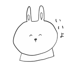 WhiteRabbit & BlackRabbit sticker #10440462