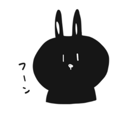 WhiteRabbit & BlackRabbit sticker #10440467