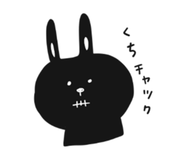 WhiteRabbit & BlackRabbit sticker #10440471