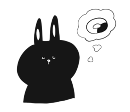 WhiteRabbit & BlackRabbit sticker #10440473