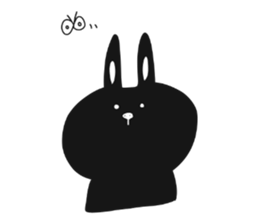 WhiteRabbit & BlackRabbit sticker #10440479