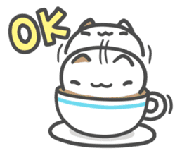 Foam Cat & Capoo sticker #10440523