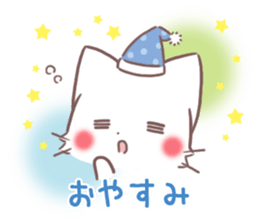 mild-fluffy-cat-spring- sticker #10440963