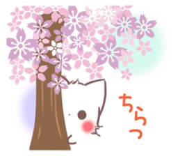 mild-fluffy-cat-spring- sticker #10440969